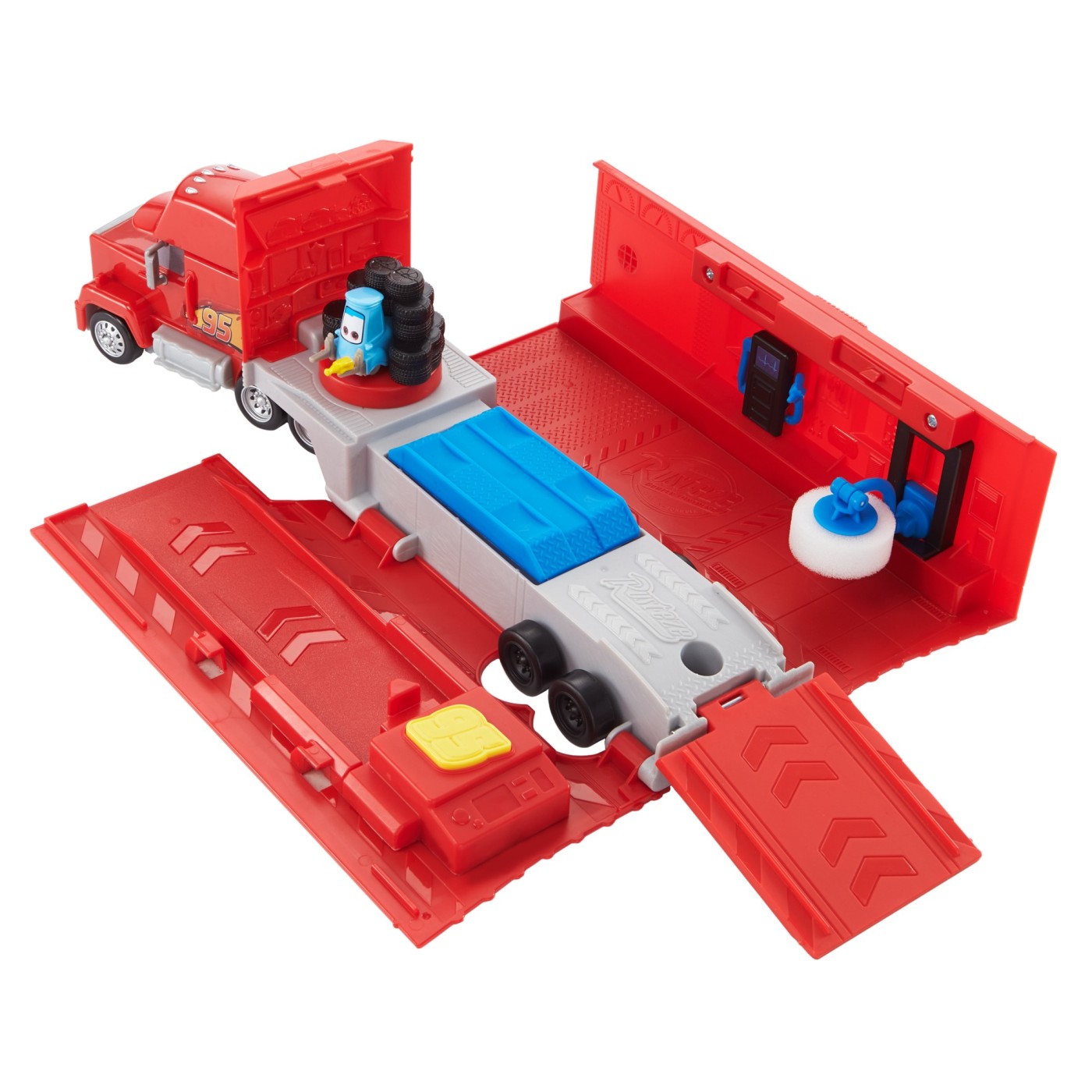 Set de joaca Cars - Service mobil | Mattel - 6 | YEO