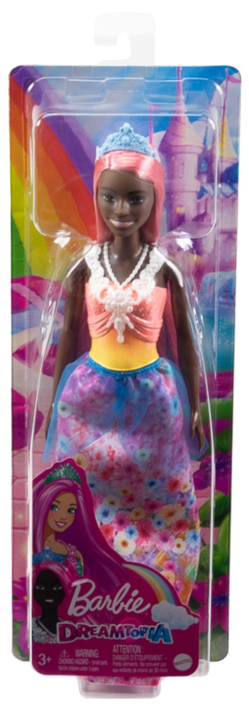 Papusa - Barbie Dreamtopia - Printesa cu par corai | Mattel