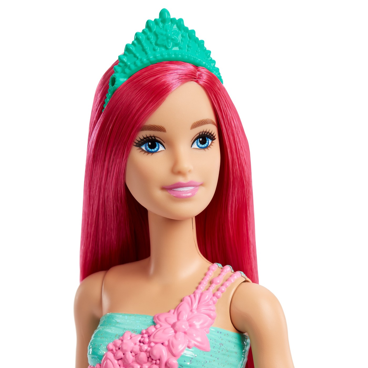 Papusa - Barbie Dreamtopia - Printesa cu par roz | Mattel - 2 | YEO