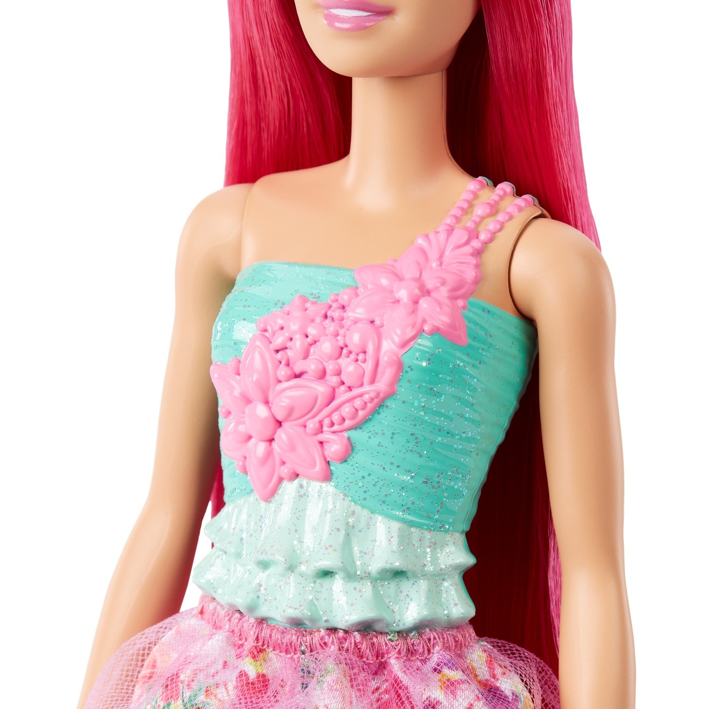 Papusa - Barbie Dreamtopia - Printesa cu par roz | Mattel - 3 | YEO