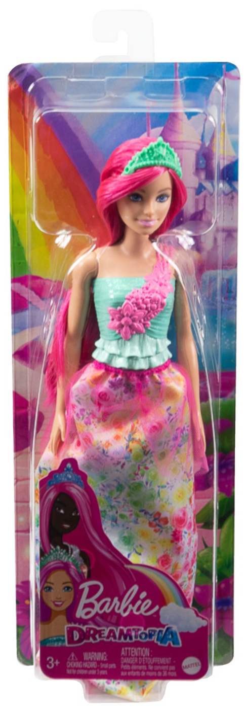 Papusa - Barbie Dreamtopia - Printesa Cu Par Roz | Mattel
