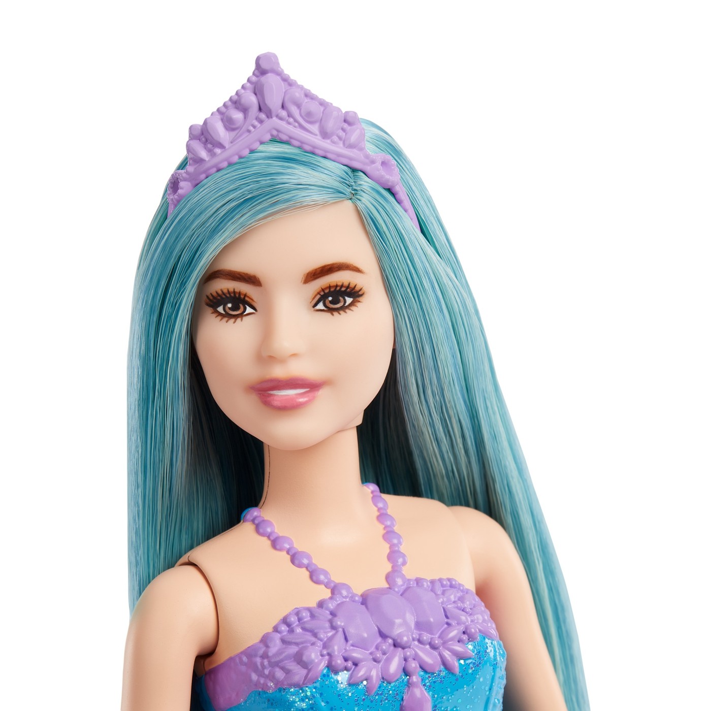 Papusa - Barbie Dreamtopia - Printesa cu par albastru | Mattel - 2 | YEO