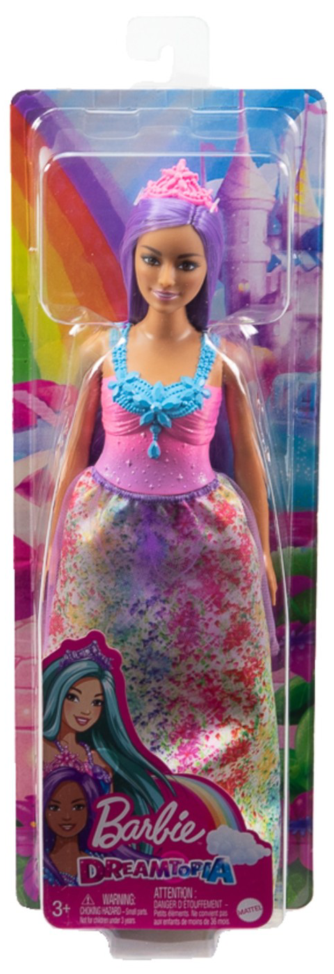 Papusa - Barbie Dreamtopia - Printesa cu par mov | Mattel