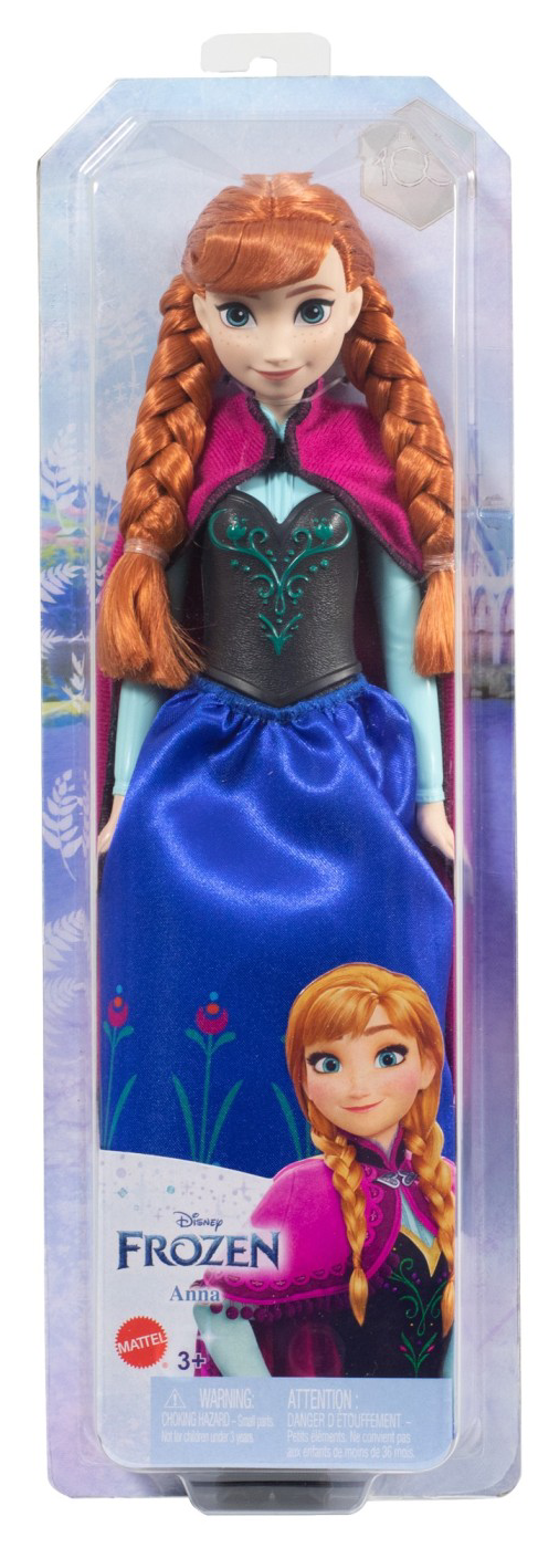 Papusa - Disney Frozen - Anna cu codite | Mattel - 7 | YEO