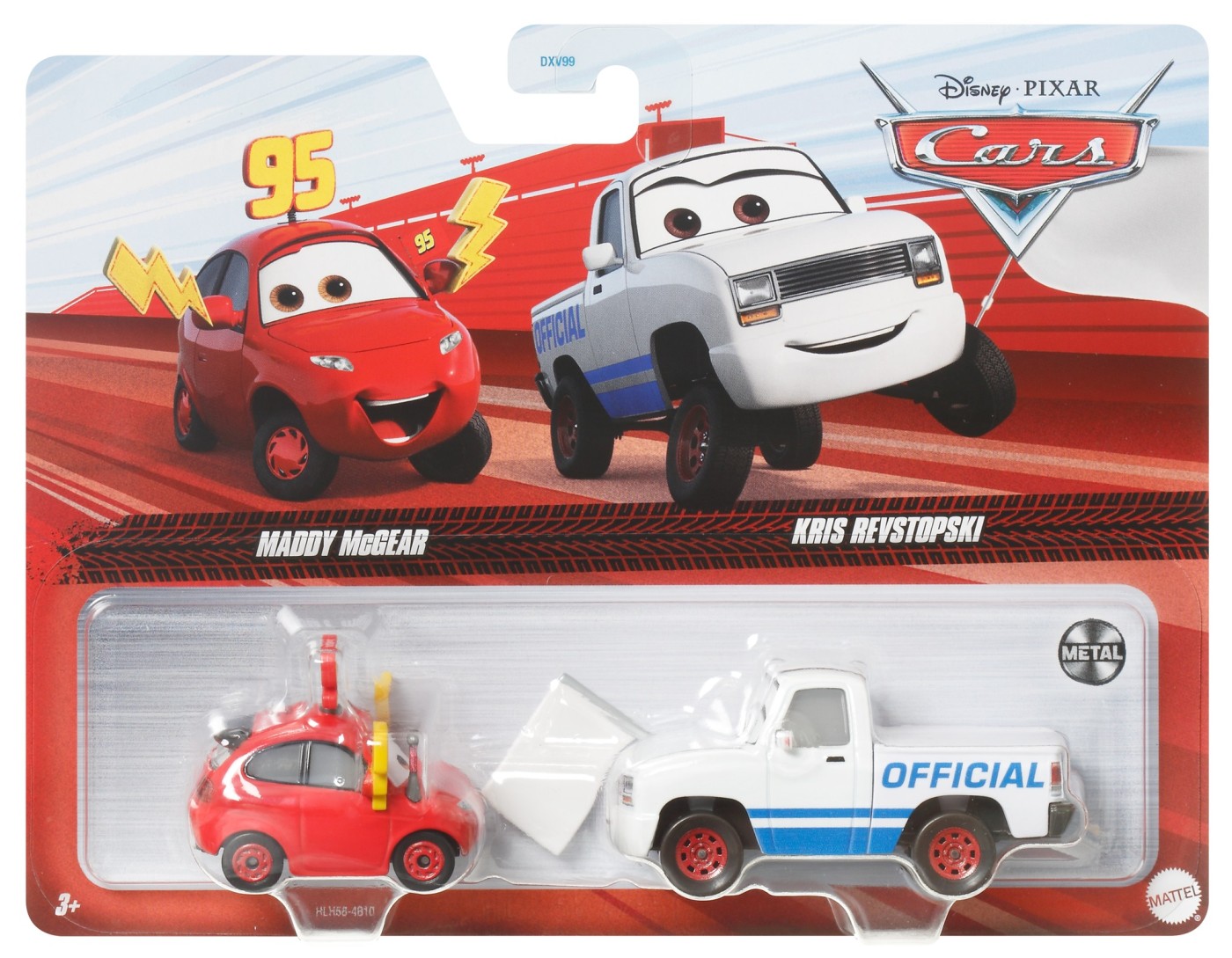 Set masinute metalice Cars - Maddy McGear si Kris Stopski | Mattel - 4 | YEO