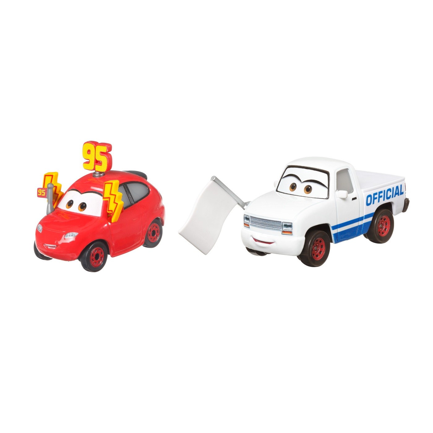 Set masinute metalice Cars - Maddy McGear si Kris Stopski | Mattel