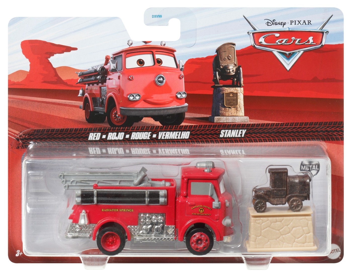  Set masinute metalice Cars - Red si Stanley | Mattel 