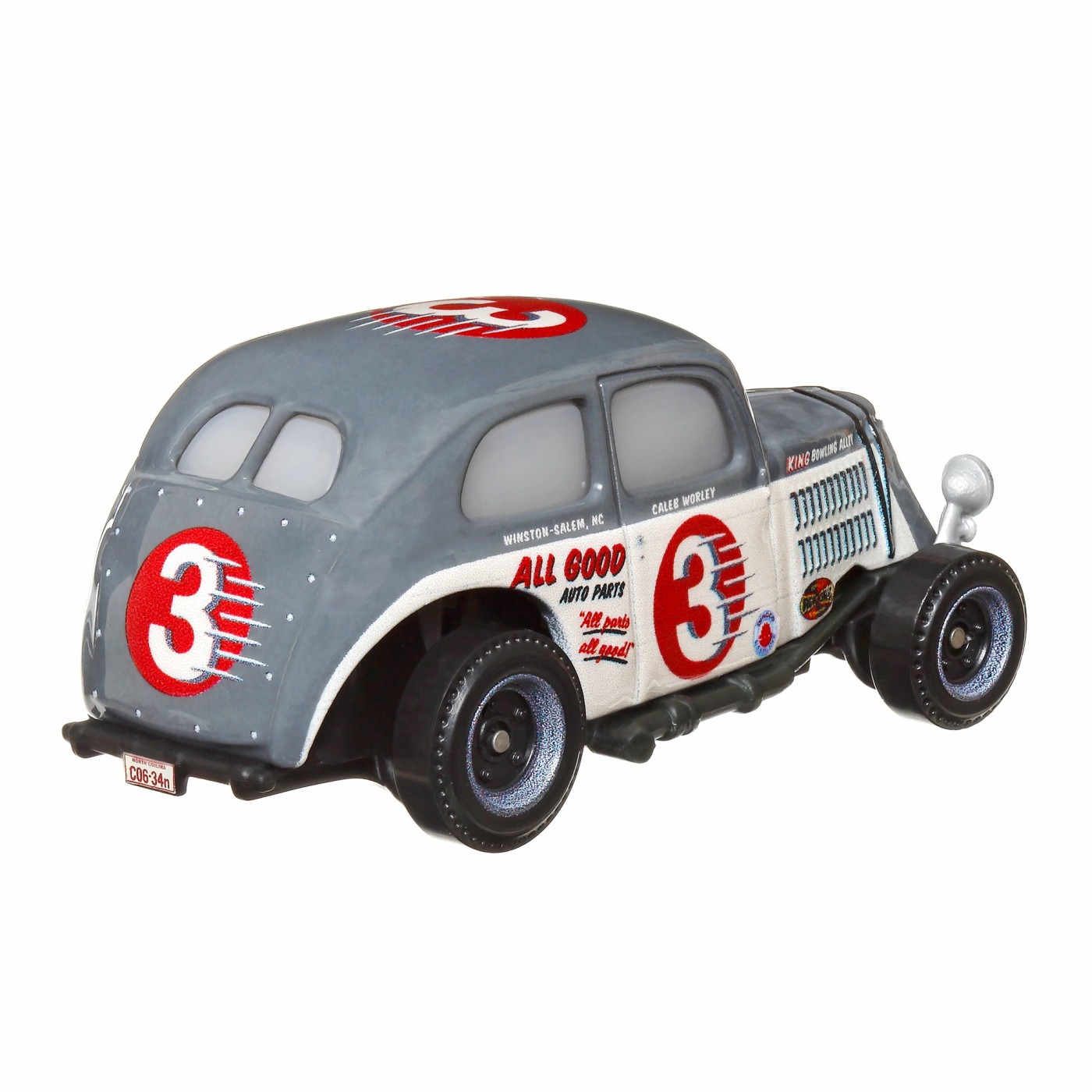 Set masinute metalice Cars3 - Caleb Worlley si Jet Robinson | Mattel - 3 | YEO