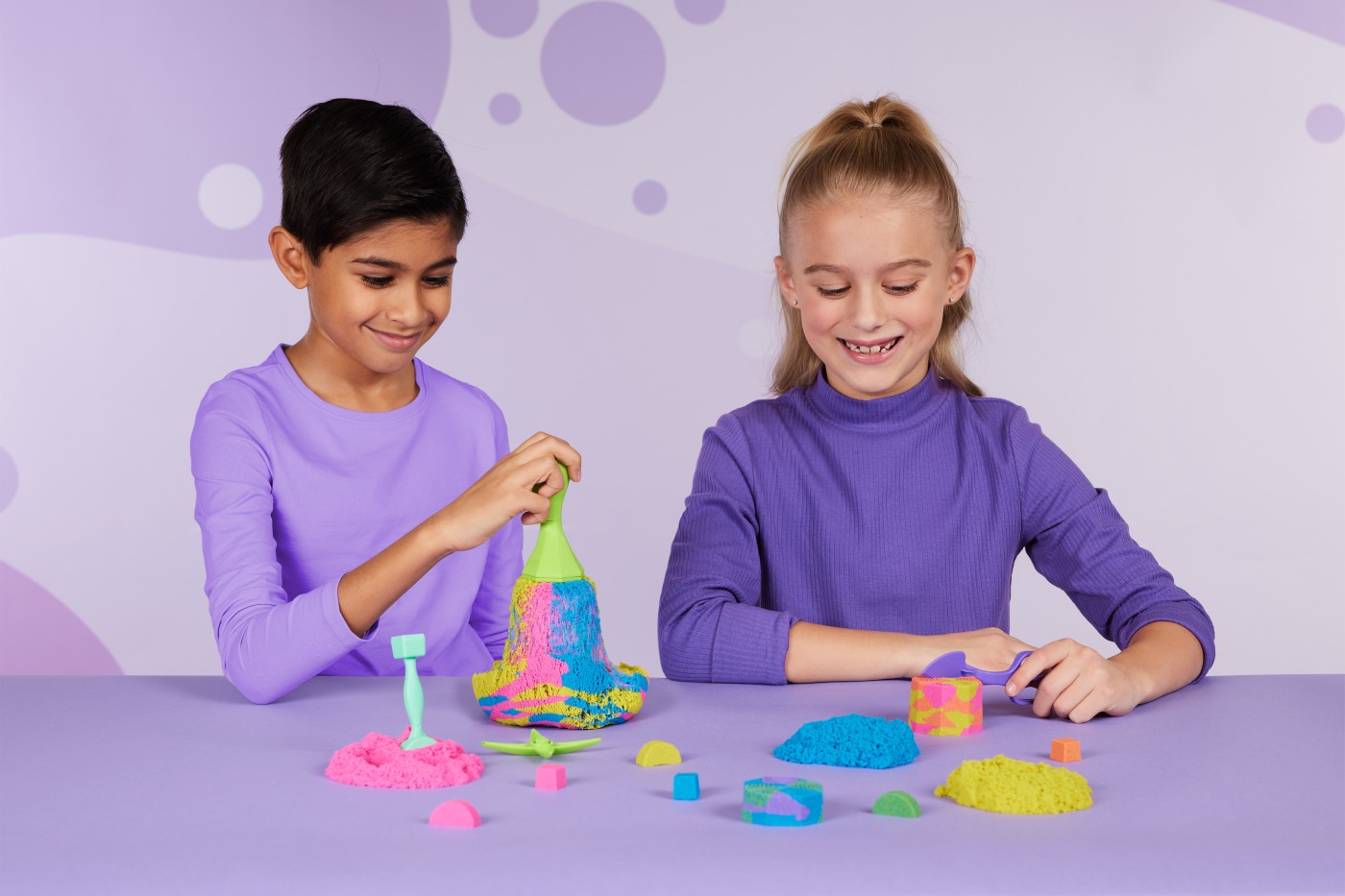 Set de creatie - Kinetic Sand - Squish | Spin Master - 1 | YEO