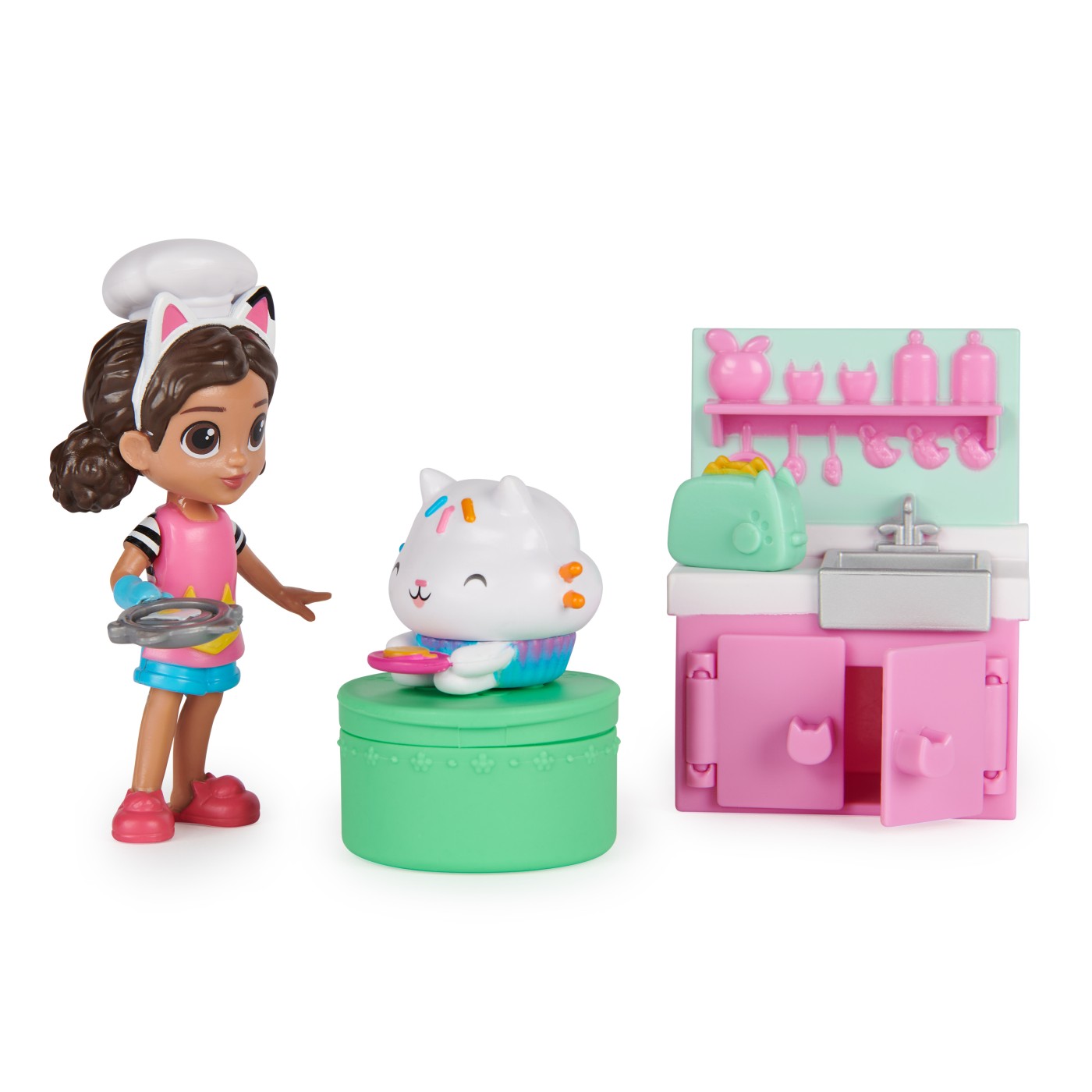 Set Gabbys Dollhouse - Papusa cu pisicuta si bucataria lui Gabby | Spin Master - 1 | YEO