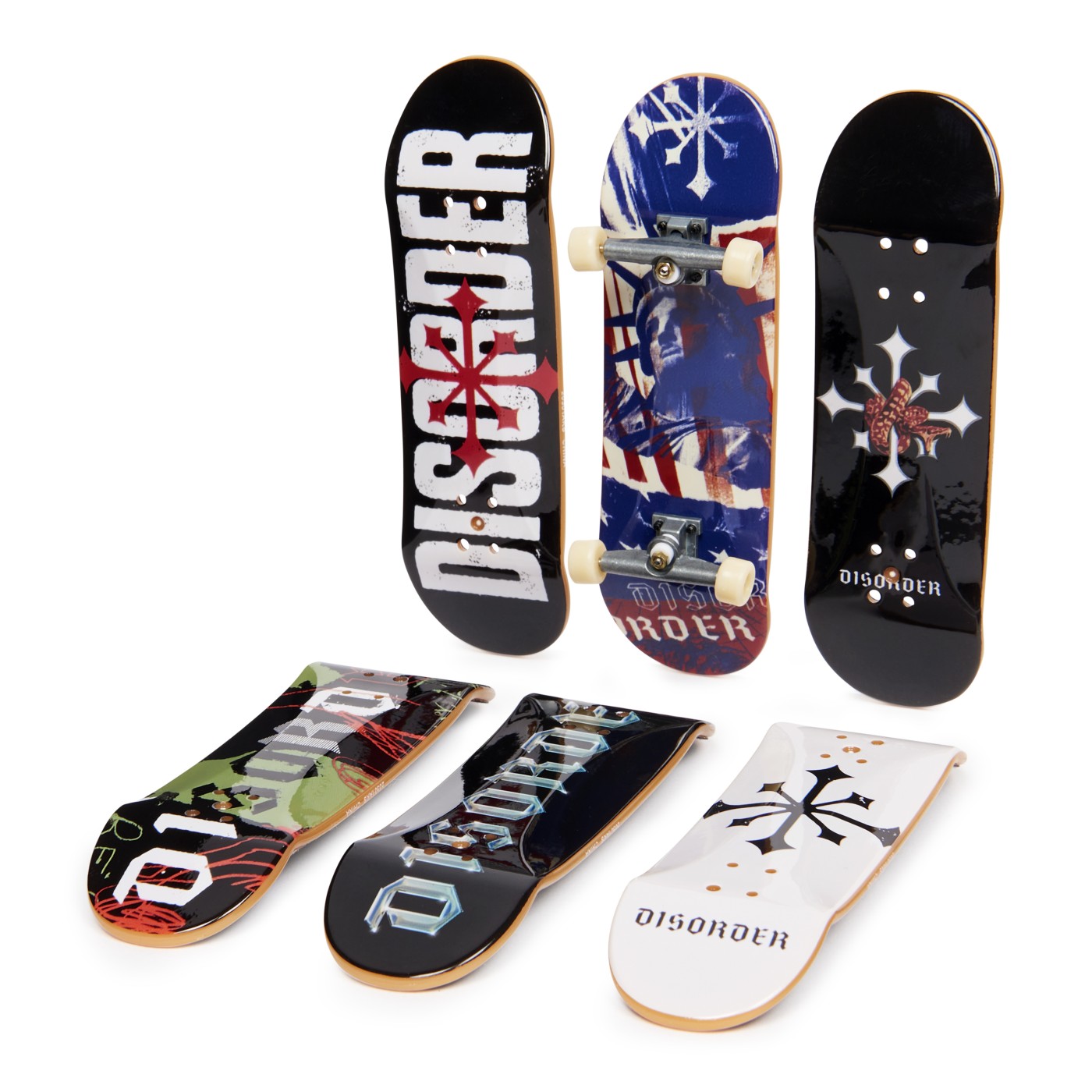 Set Tech Deck - Fingerboard Disorder, 6 piese | Spin Master - 1 | YEO