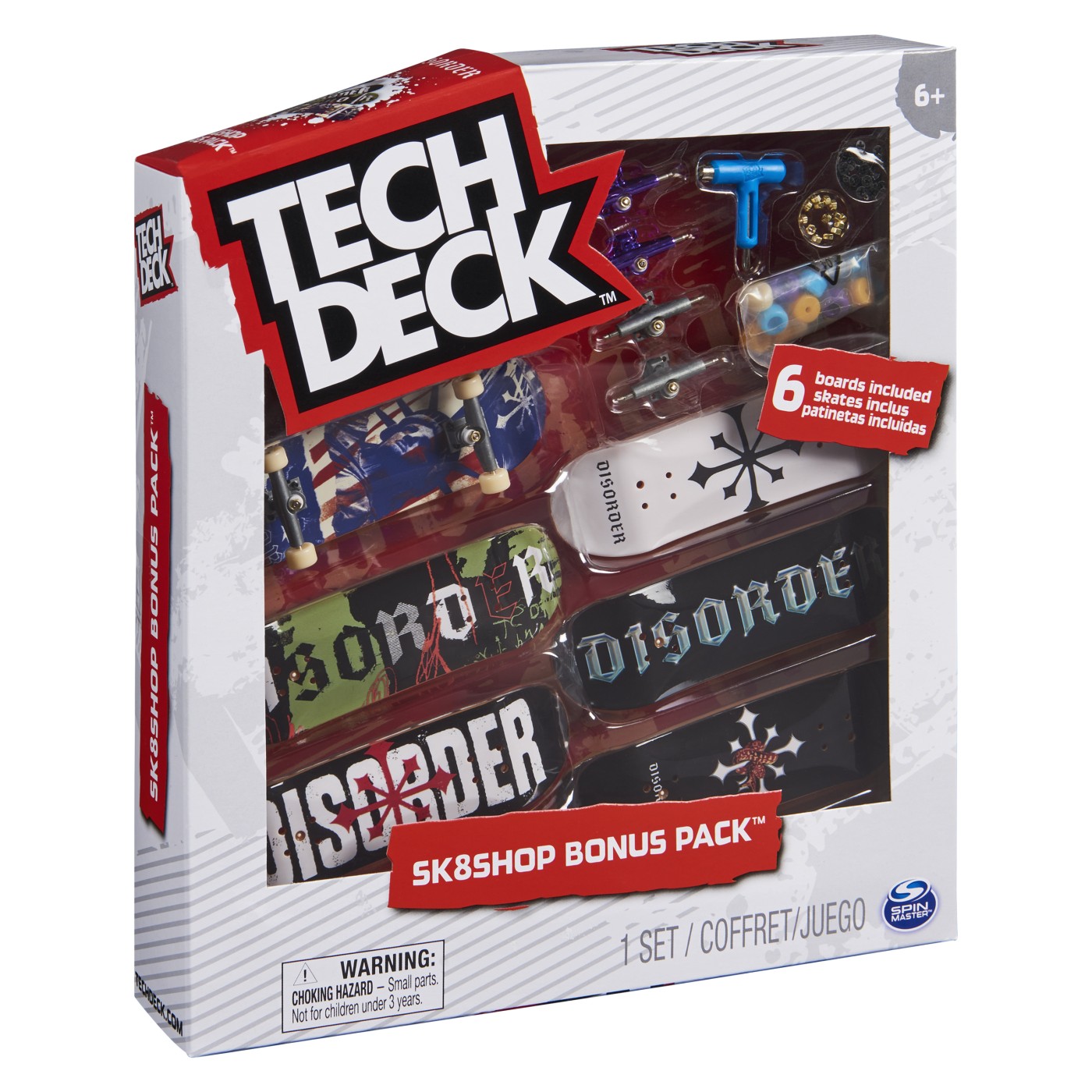 Set Tech Deck - Fingerboard Disorder, 6 piese | Spin Master - 3 | YEO