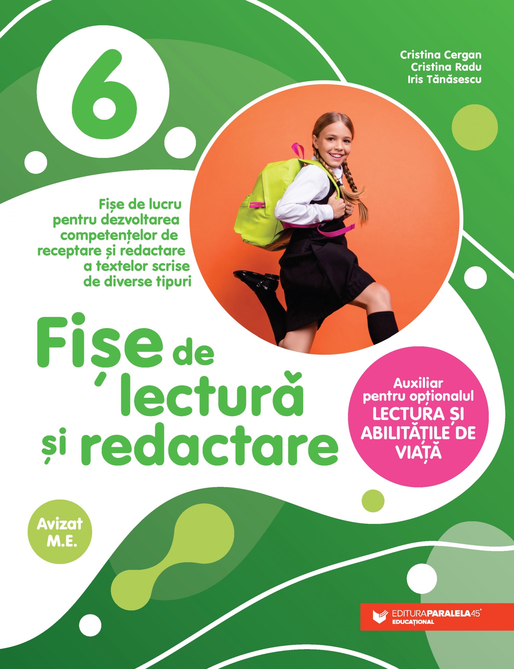 Fise de lectura si redactare - Clasa a VI-a | Cristina Cergan, Cristina Radu, Iris Tanasescu - 1 | YEO