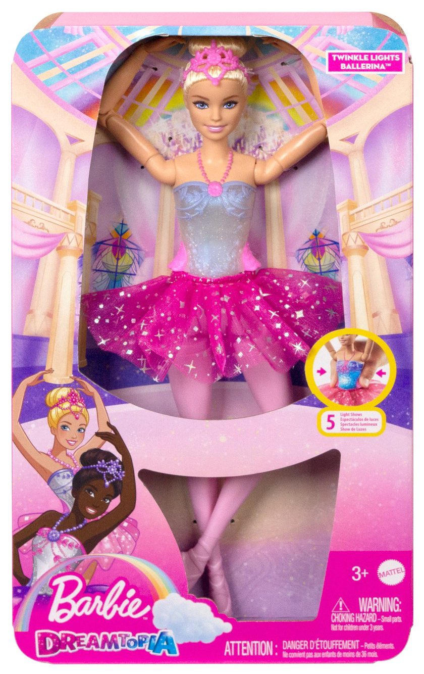 Papusa - Barbie Dreamtopia - Twinkle Lights Ballerina | Mattel - 7 | YEO