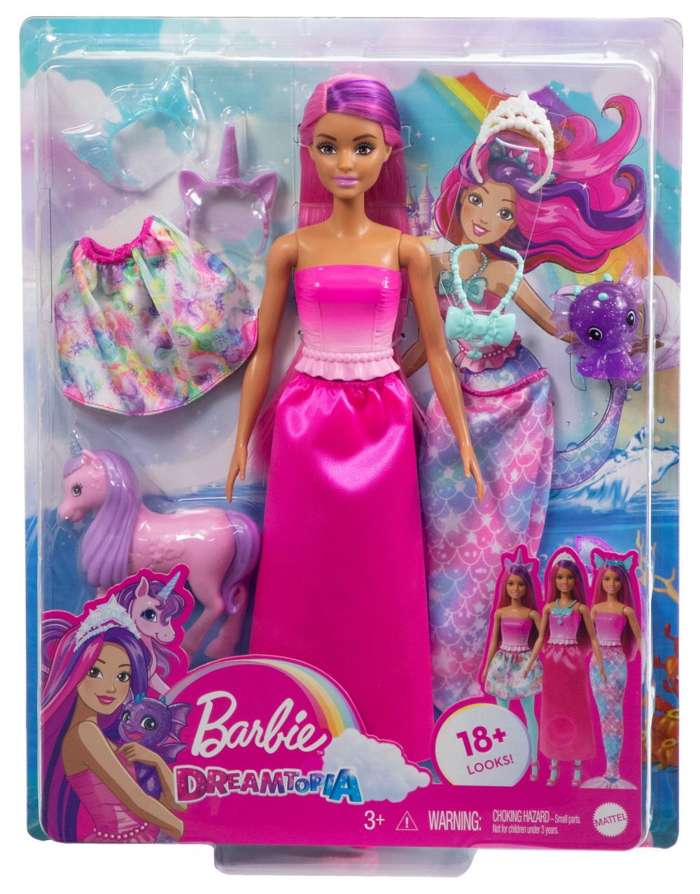 Papusa - Barbie Dreamtopia - 18+ Looks! | Mattel - 7 | YEO