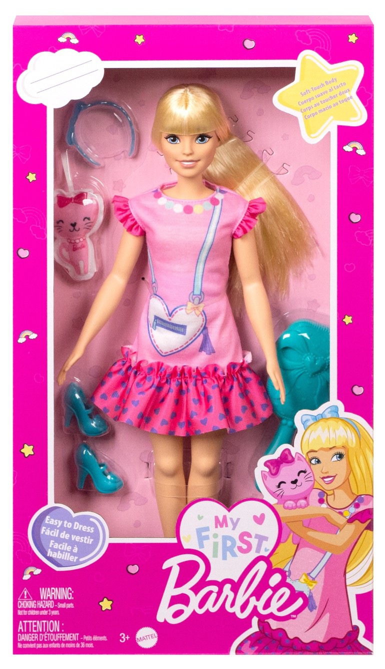 Papusa - My First Barbie - Malibu Doll Blonde Hair | Mattel - 7 | YEO