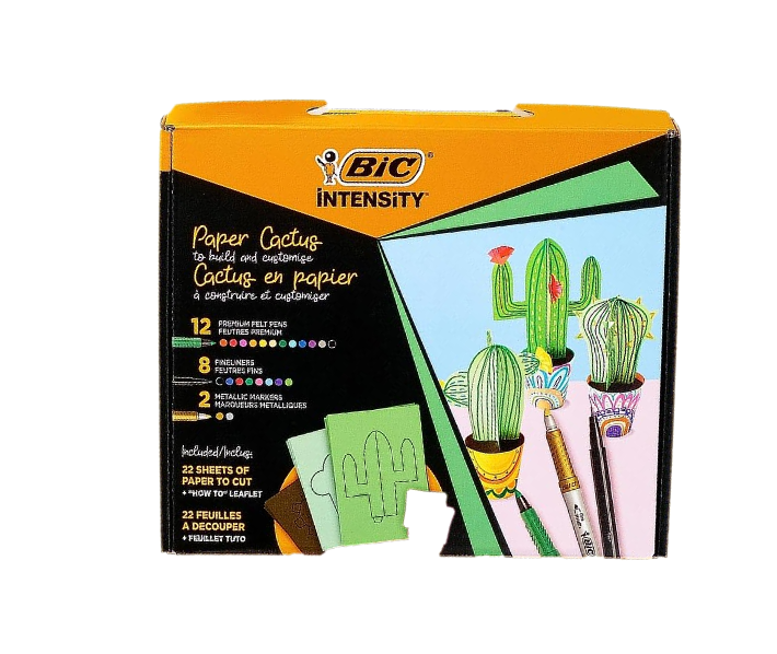 Set arta - Bic Intensity - 44 piese | Bic