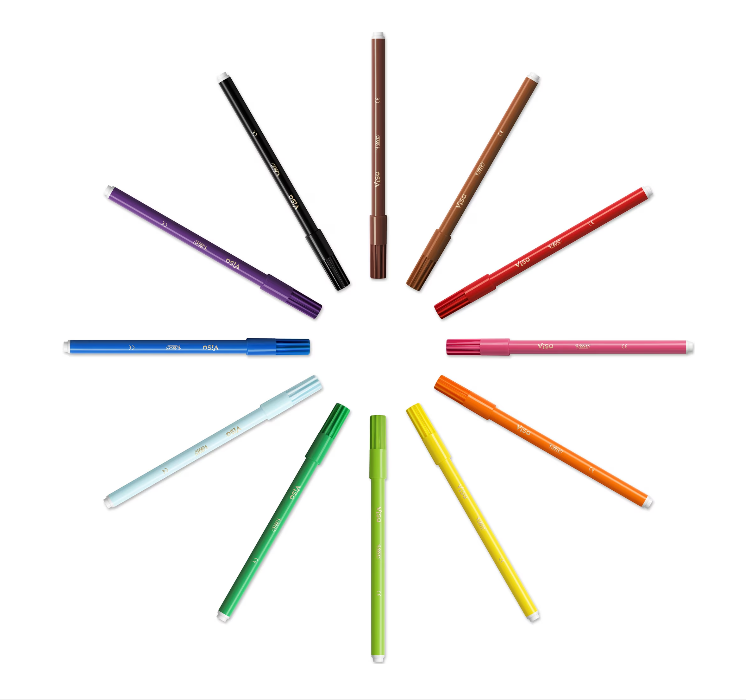 Kit de colorat - Creioane, carioci, creioane cerate - Bic Kids | Bic - 3 | YEO