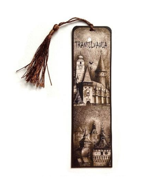 Semn de carte - Transilvania Ilustrata - Turnurile Transilvaniei | Bobei Art