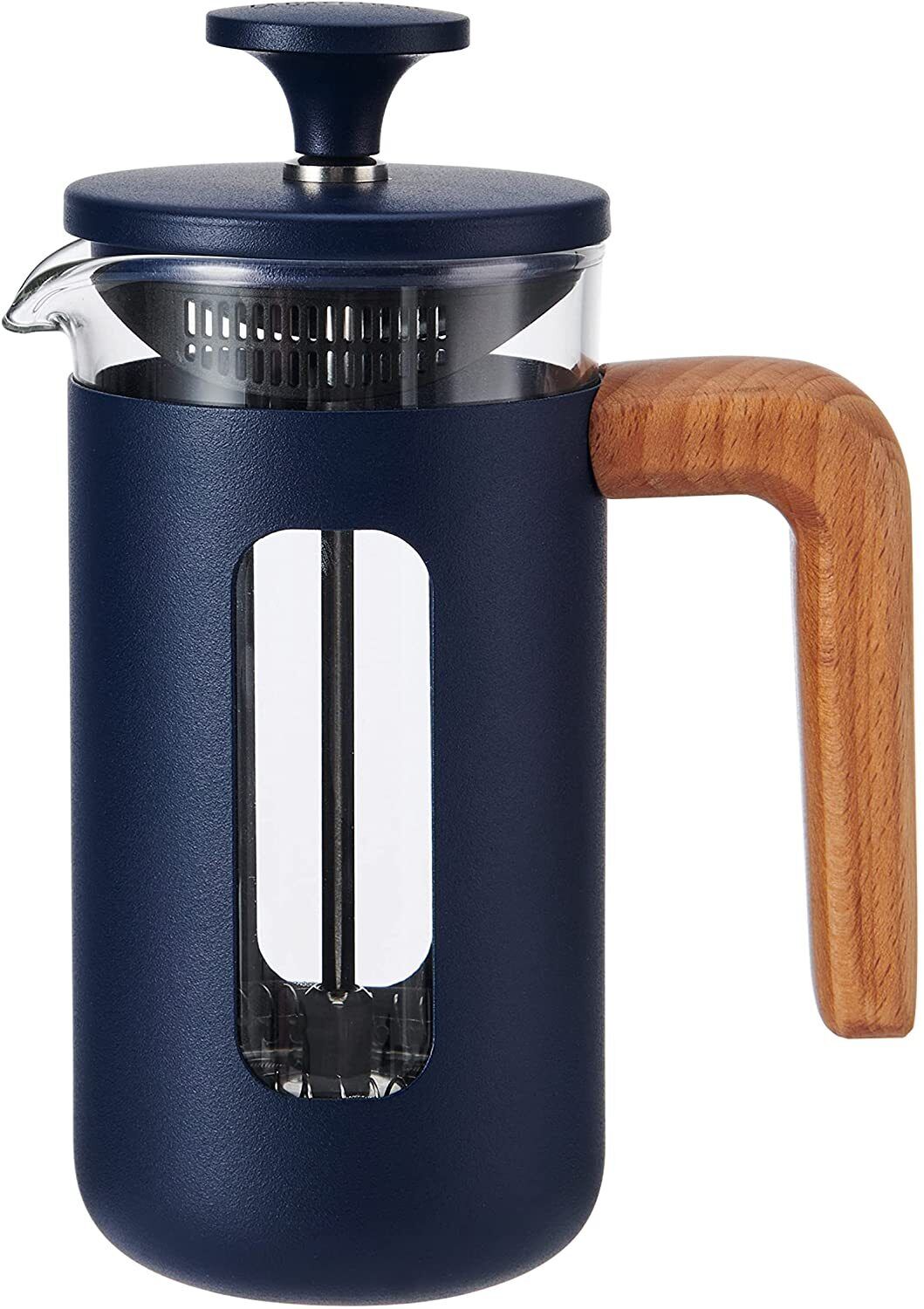 Cafetiera French Press - Pisa - Navy Wood Handle 3 cups | Creative Tops
