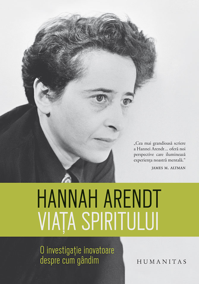 Viata spiritului | Hannah Arendt carturesti.ro imagine 2022 cartile.ro