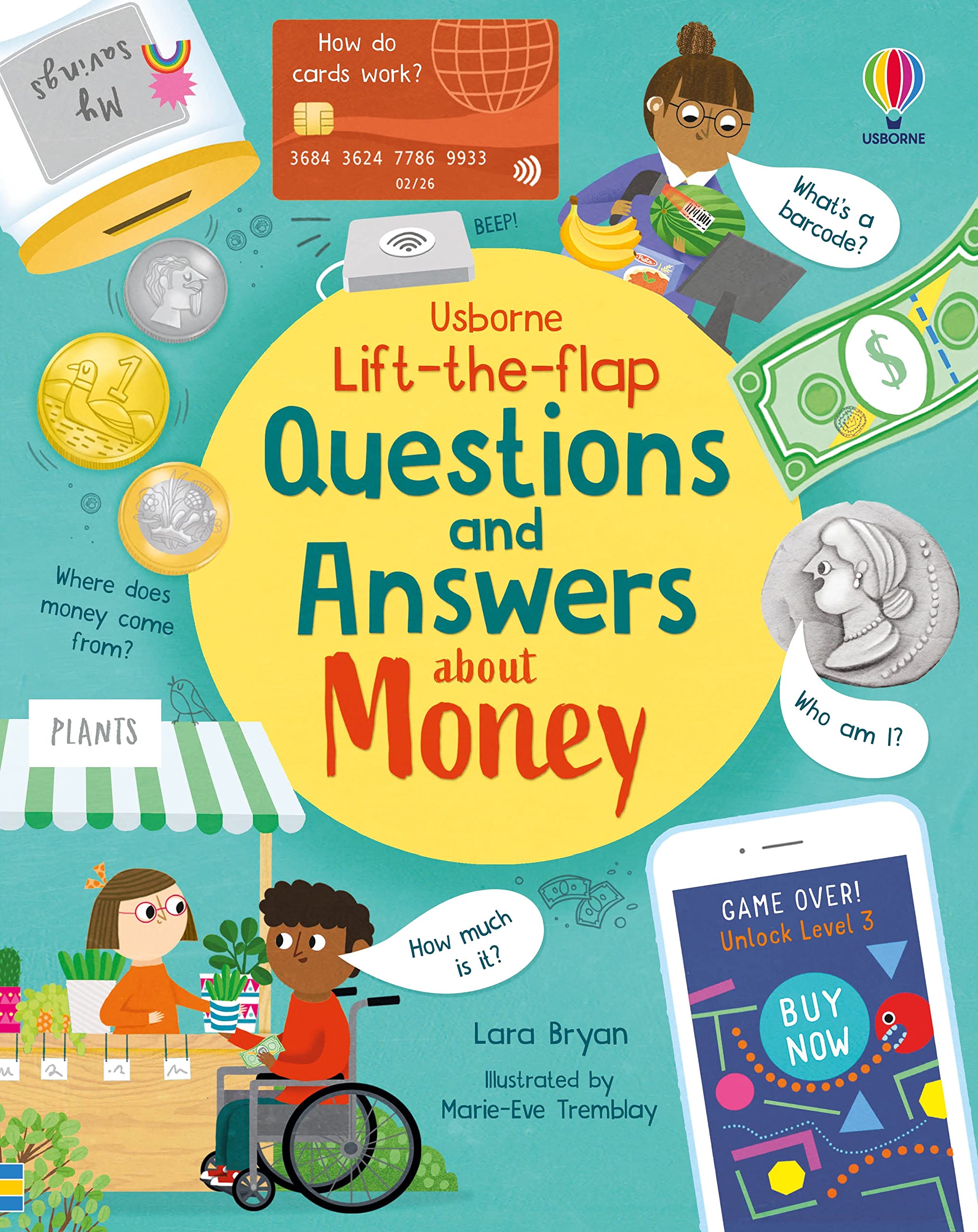 Lift-the-flap Questions and Answers about Money | Lara Bryan