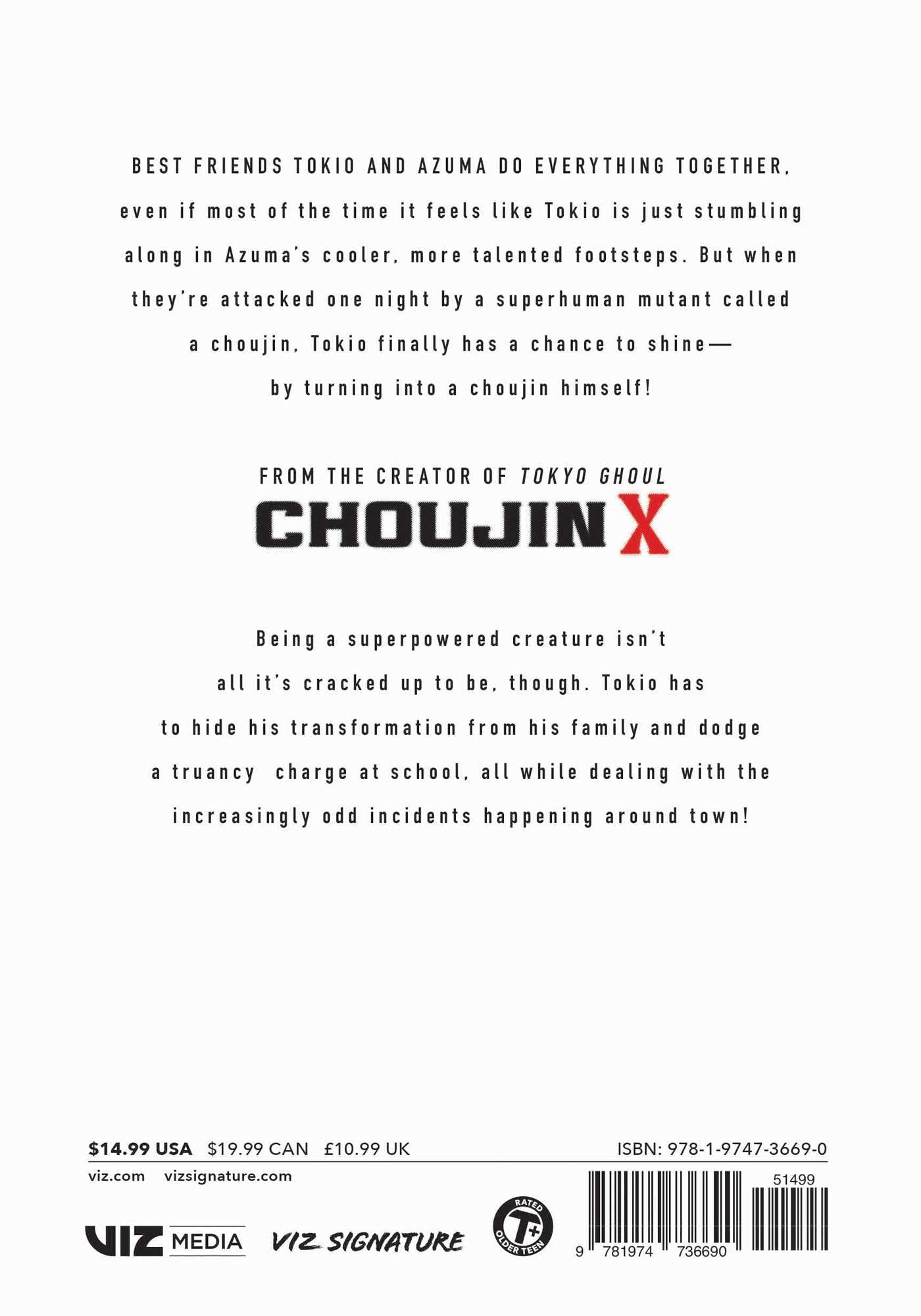 Choujin X - Volume 1 | Sui Ishida