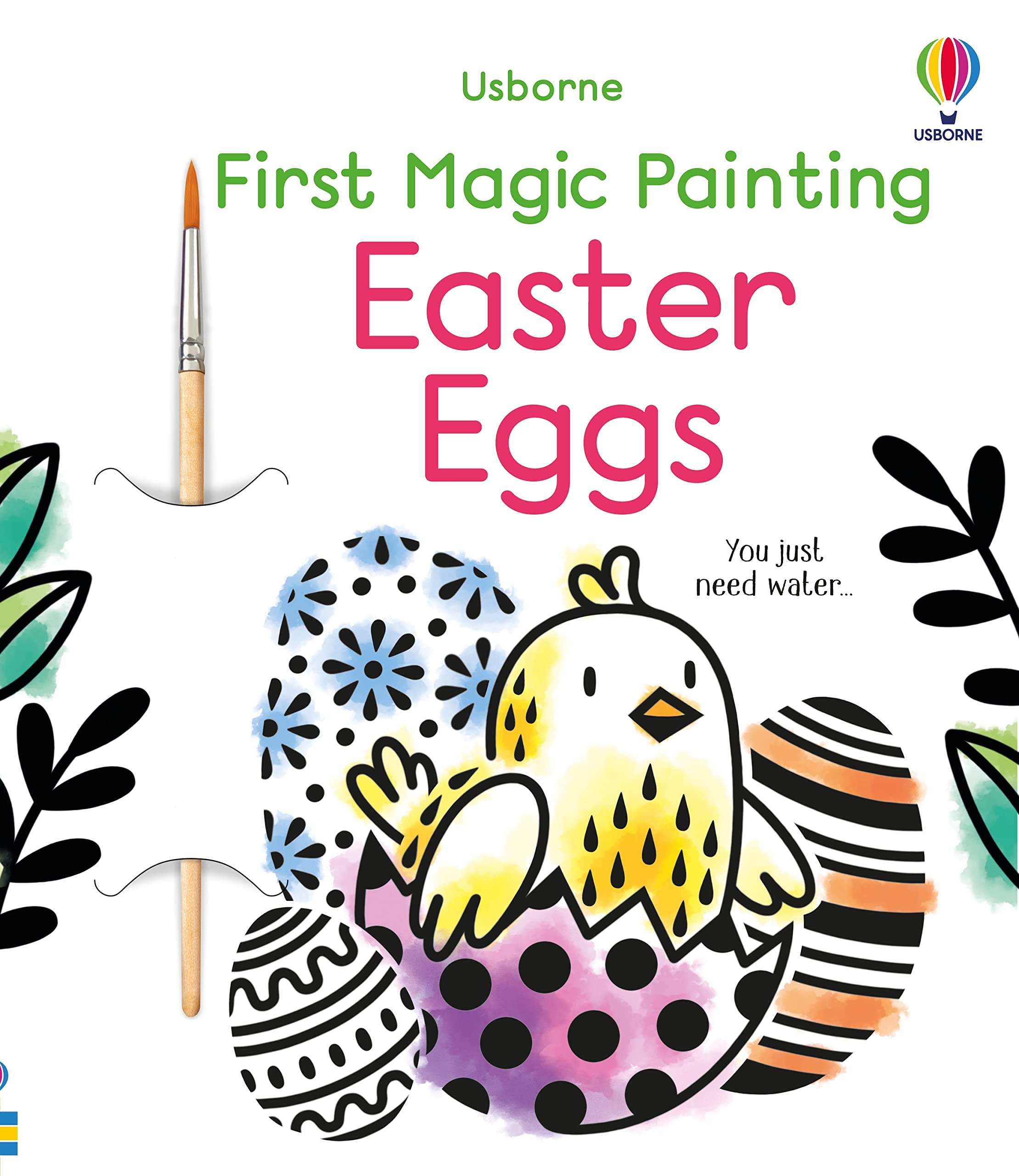 First Magic Painting Easter Eggs | Abigail Wheatley