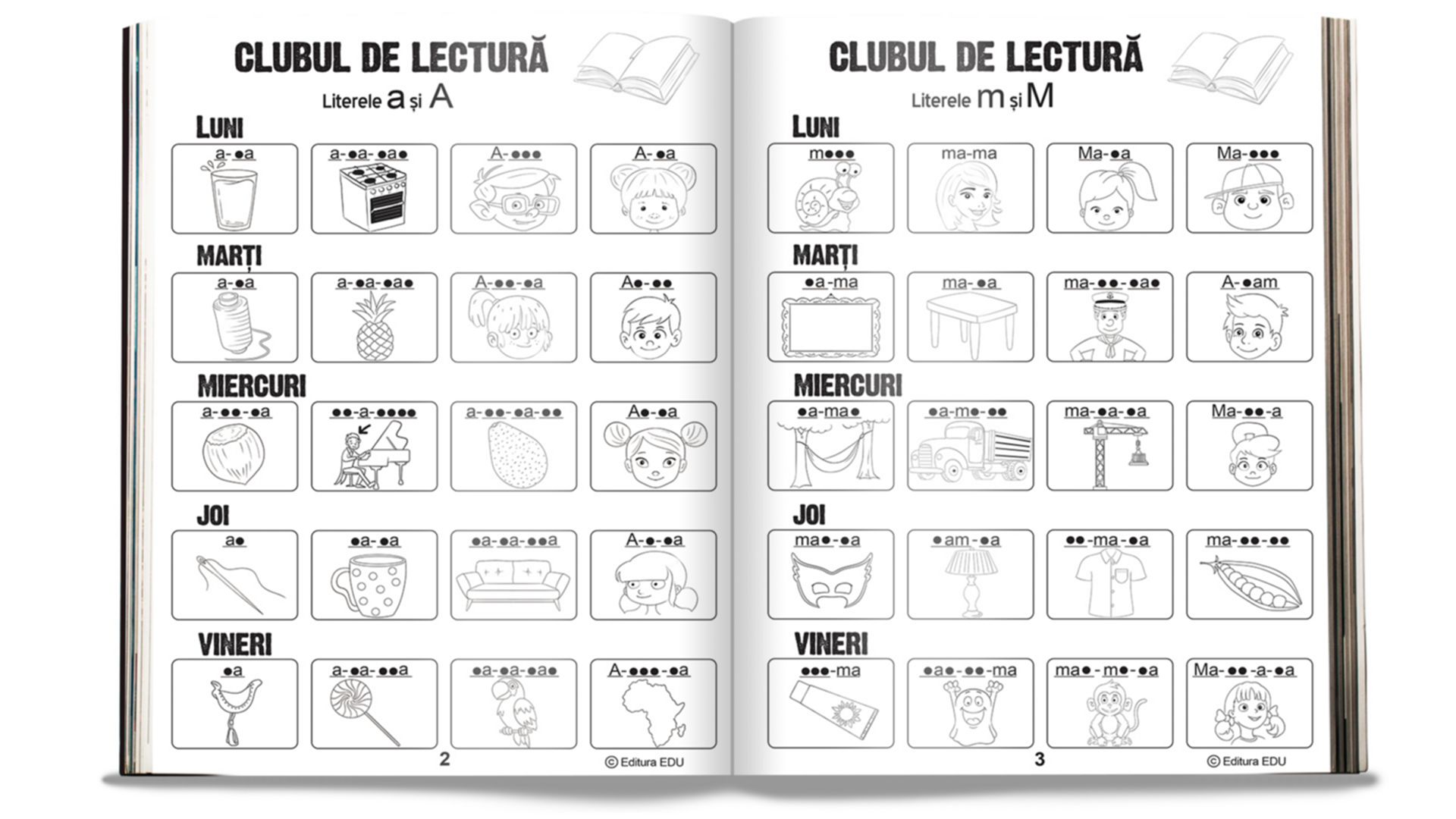 Clubul de lectura. Clasa pregatitoare |