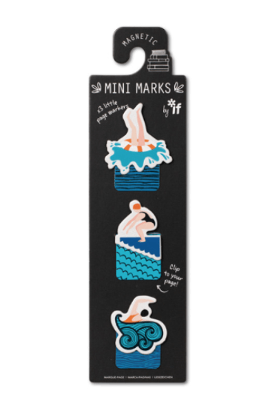 Set 3 semne de carte magnetice - Mini Marks - Swimmers | If (That Company Called) - 1 | YEO