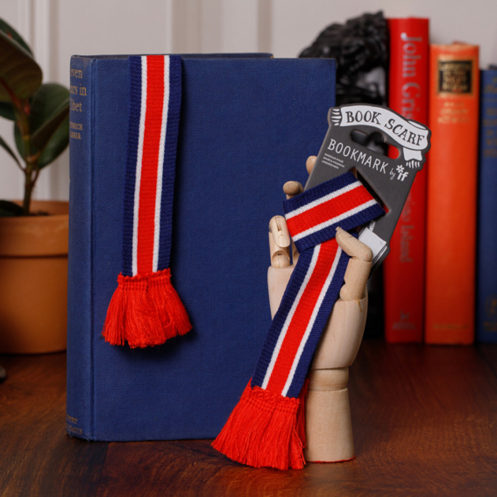 Semn de carte - Book Scarf - Red, White and Blue | If (That Company Called)