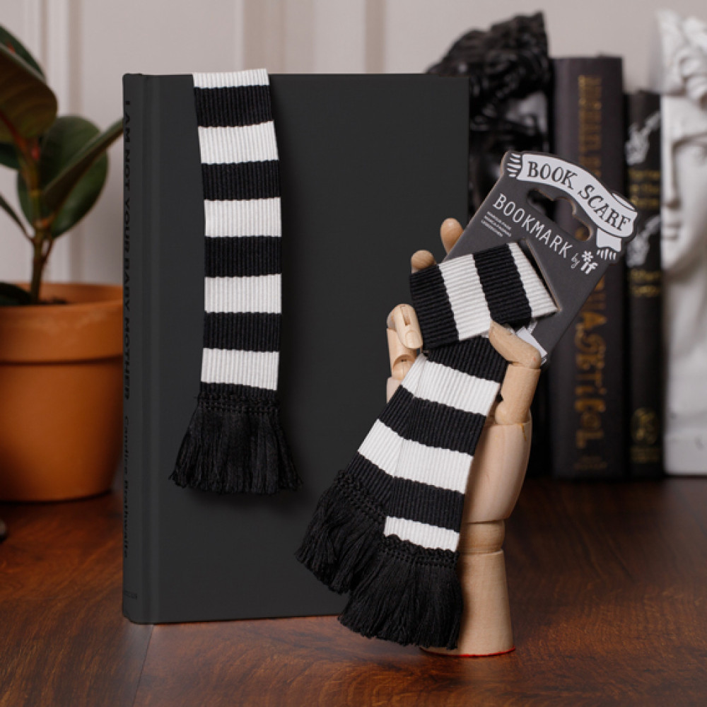 Semn de carte - Book Scarf - Black and White | If (That Company Called)