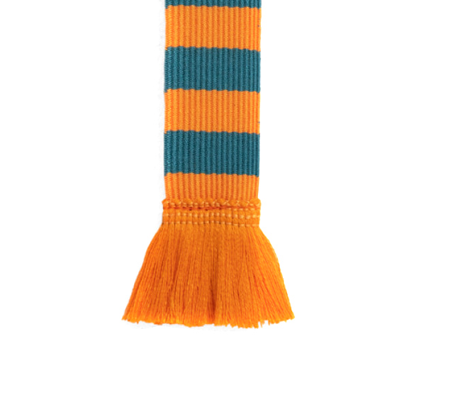 Semn de carte - Book Scarf - Teal and Orange | If (That Company Called) - 1 | YEO