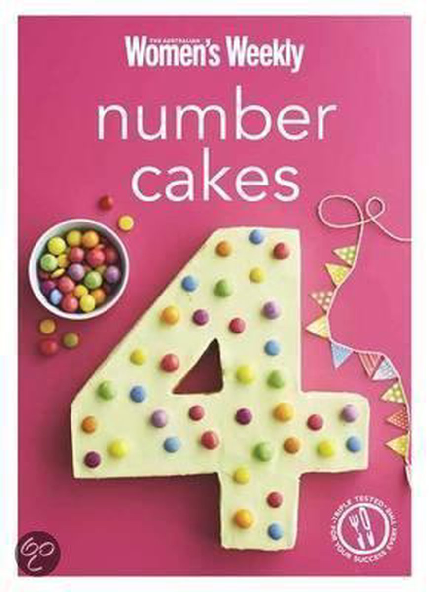 Kids\' Number Cakes | The Australian Women\'s Weekly