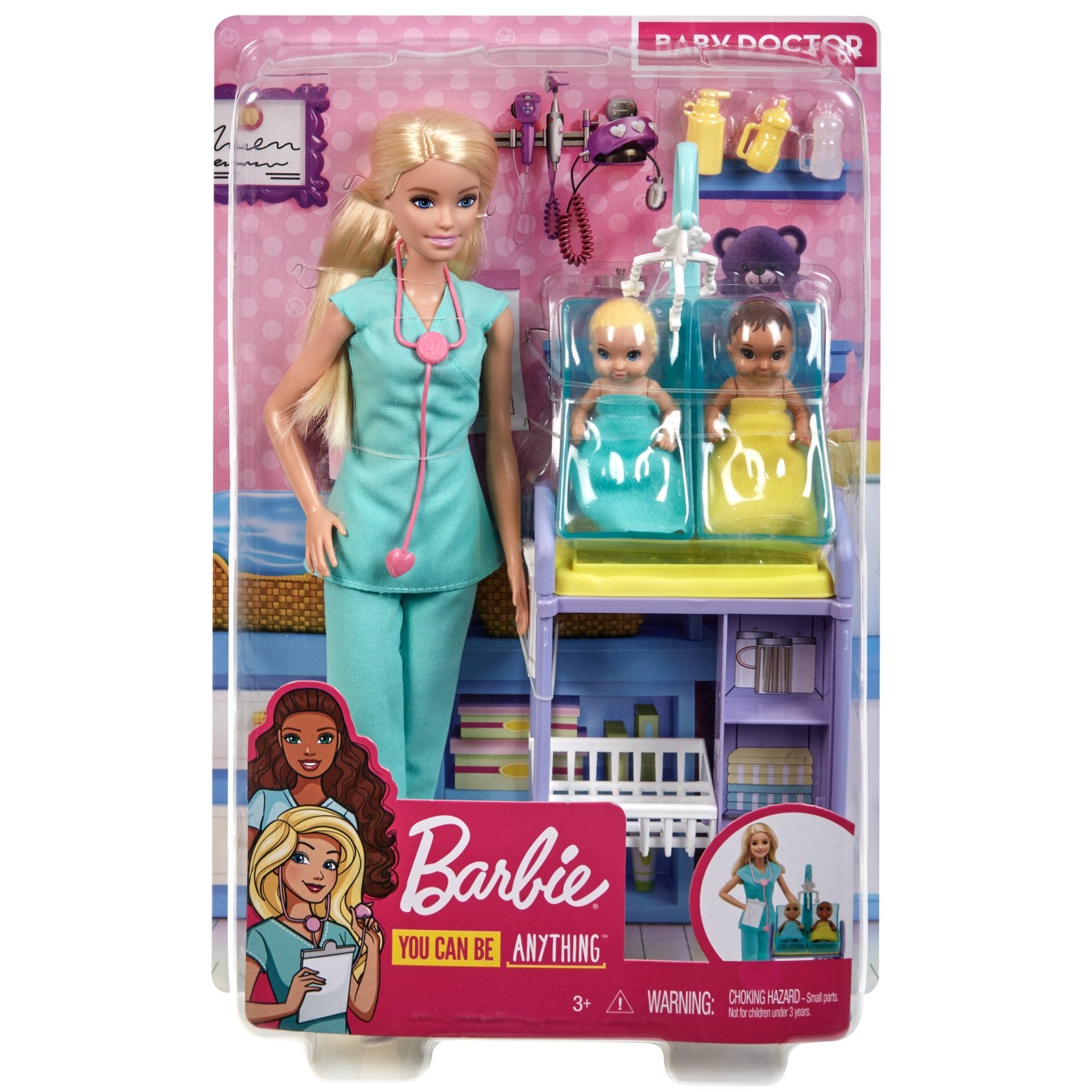 Papusa Barbie - Doctor pedriatru | Mattel