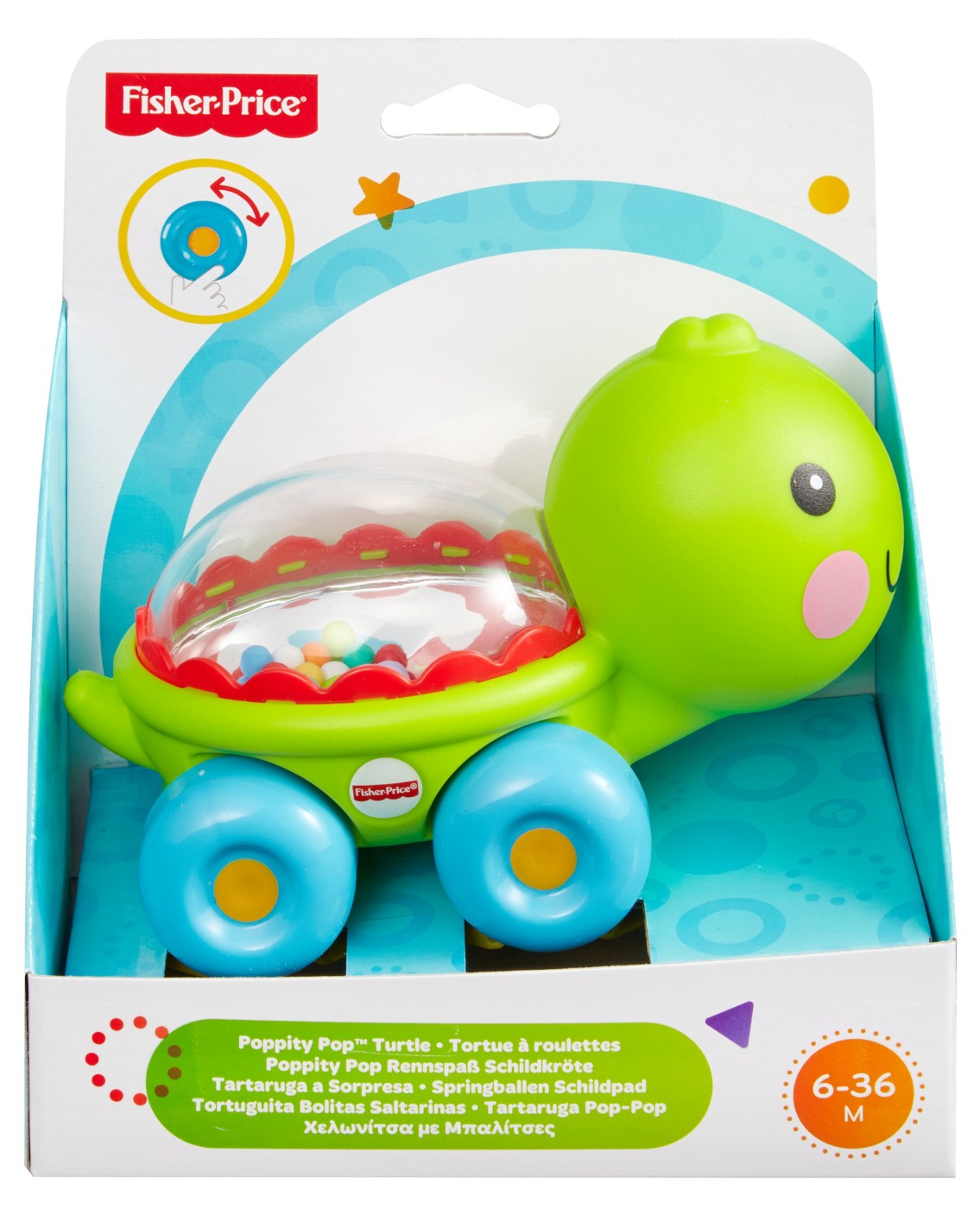 Jucarie apasa si mergi - Testoasa | Fisher-Price