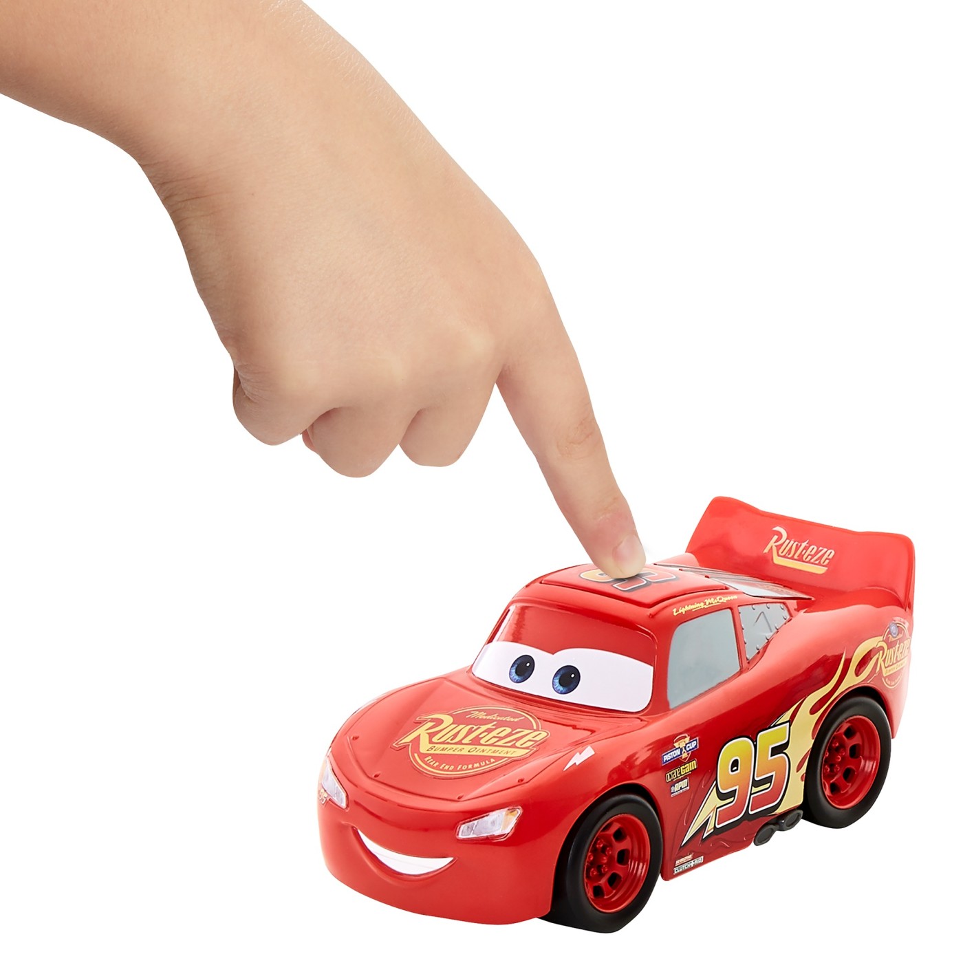 Masina - Disney Cars - Track Talkers: Lighting McQueen | Mattel - 1 | YEO