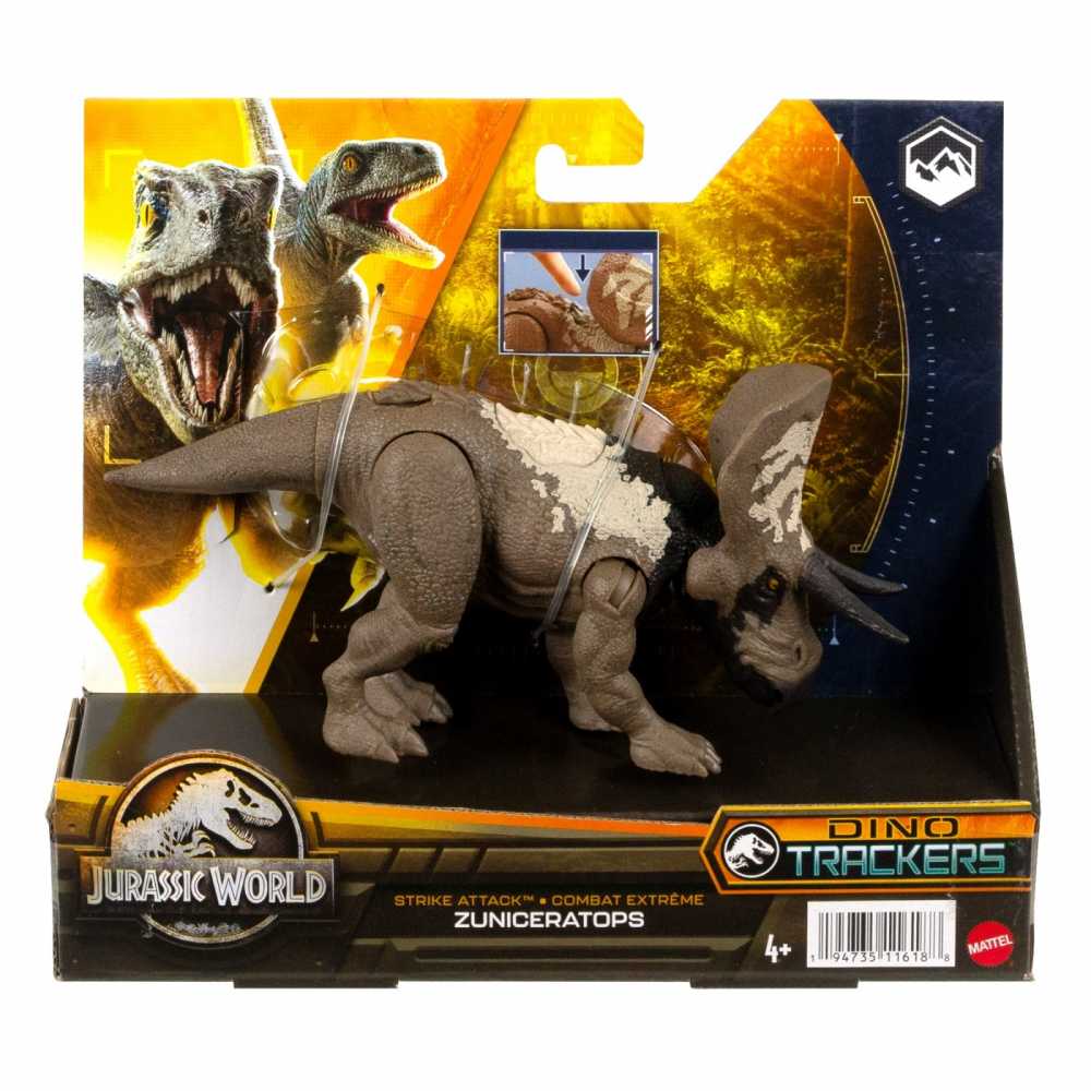 Figurina - Jurassic World - Dino Trackers: Zuniceratops | Mattel