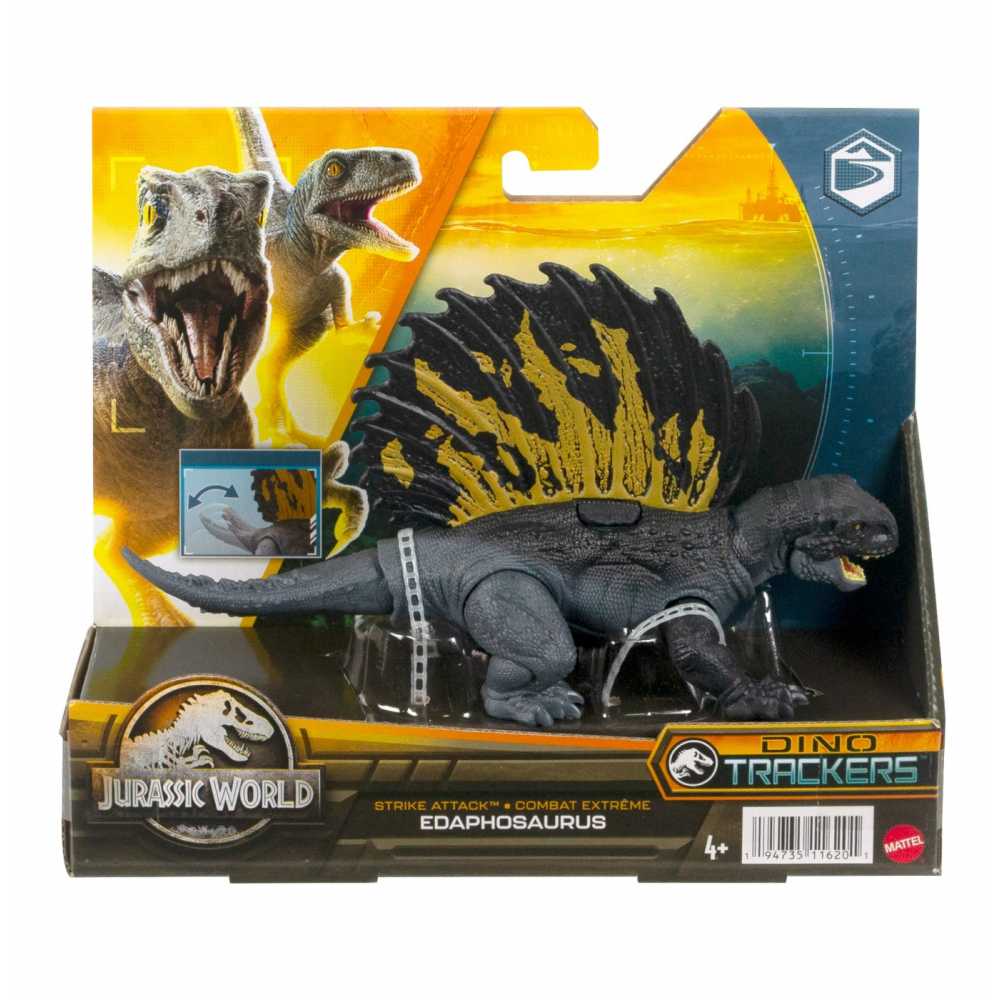 Figurina - Jurassic World - Dino Trackers: Edaphosaurus | Mattel