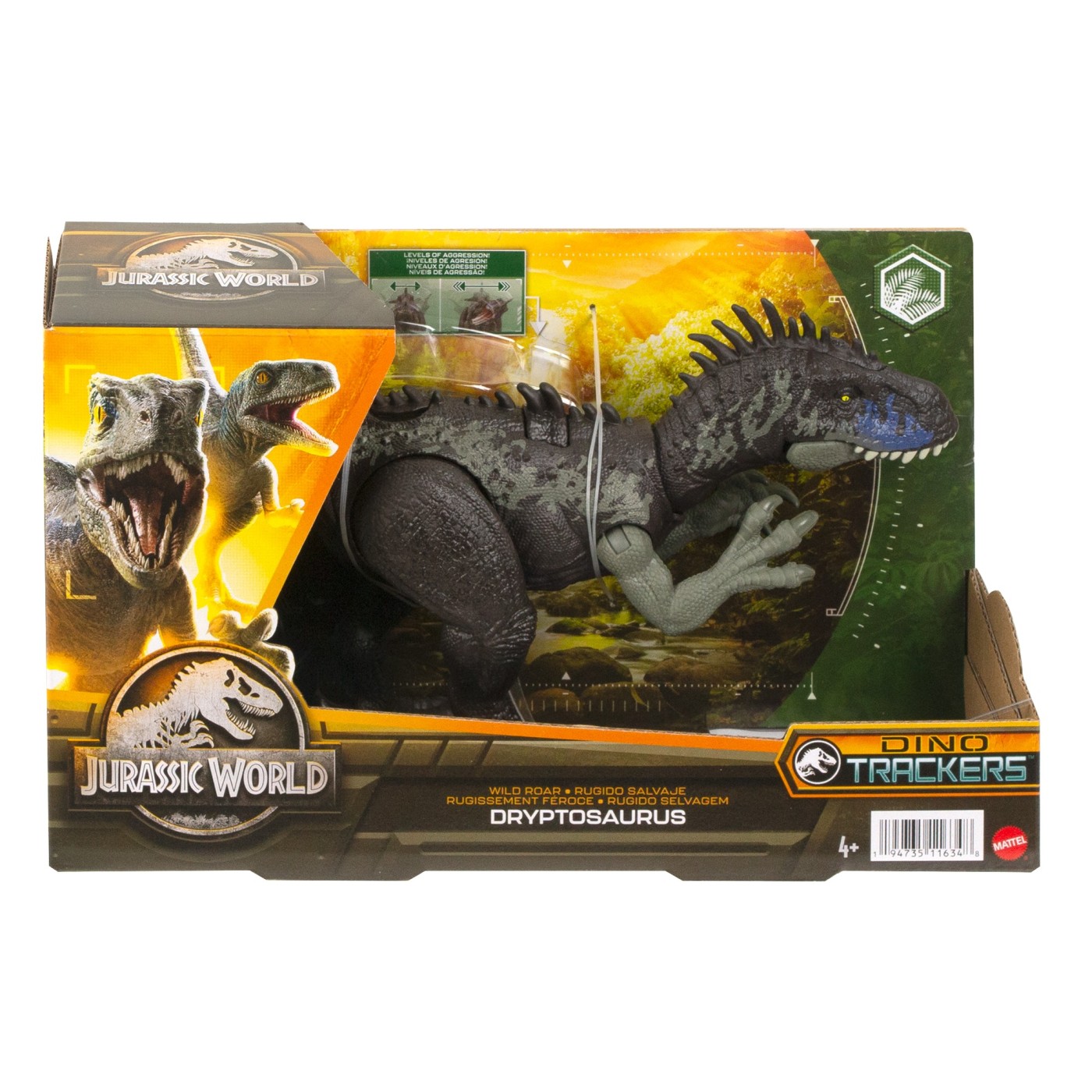 Figurina - Jurassic World - Dino Trackers: Dryptosaurus | Mattel - 4 | YEO