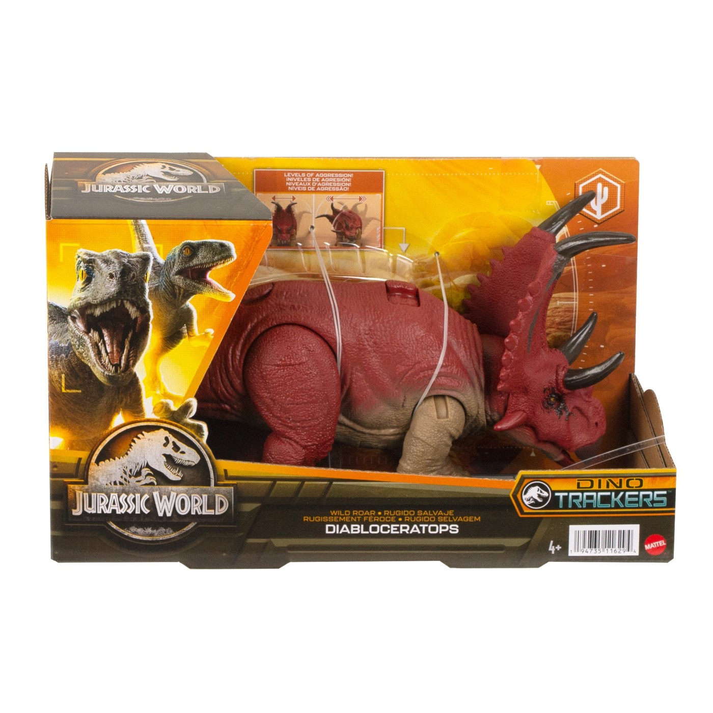 Figurina - Jurassic World - Dino Trackers: Diabloceratops | Mattel