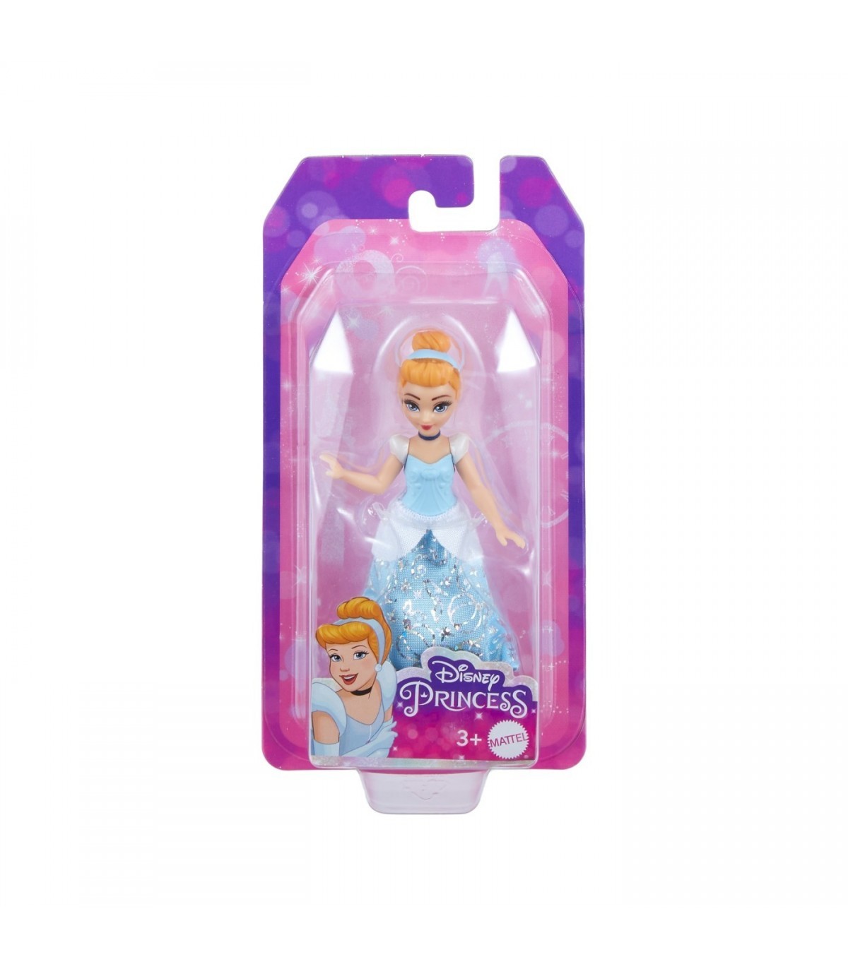 Figurina - Disney Princess - Cenusareasa, 9cm | Mattel - 6 | YEO