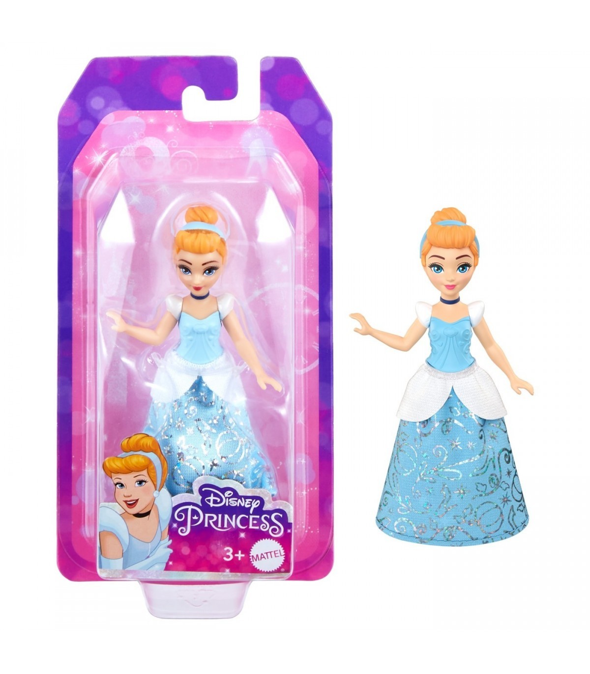 Figurina - Disney Princess - Cenusareasa, 9cm | Mattel