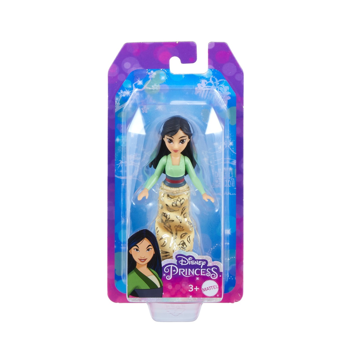 Figurina - Disney Princess - Mulan, 9cm | Mattel - 6 | YEO