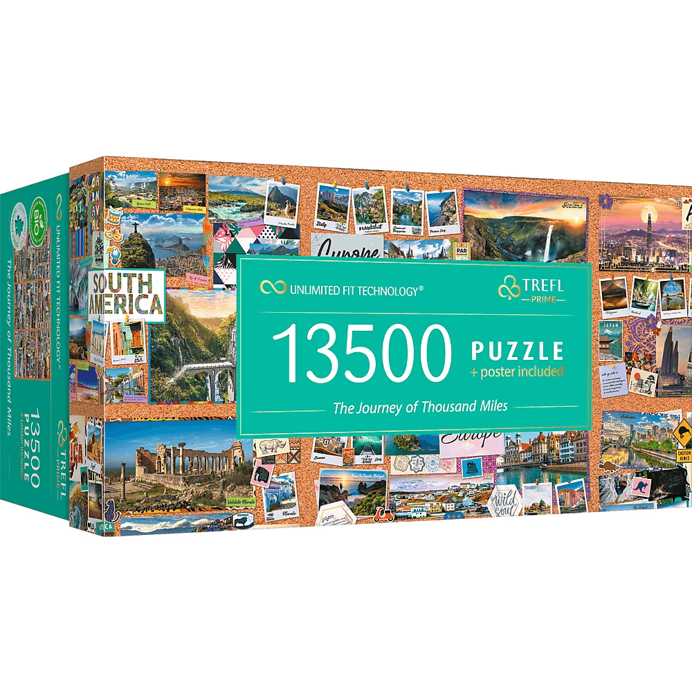 Puzzle 13500 de piese - The Journey of Thousand Miles | Trefl