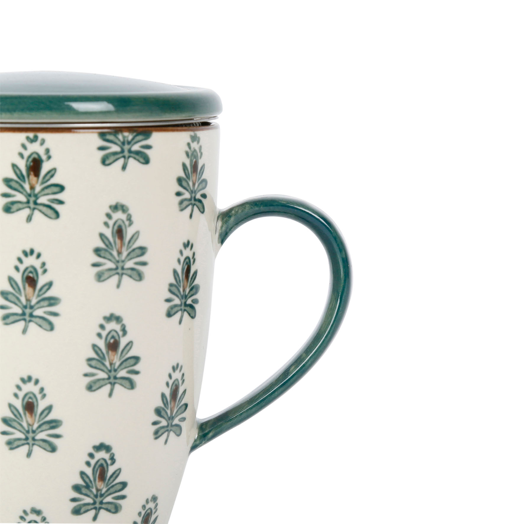 Cana cu infuzor si capac - Stoneware - mai multe modele | Sema Design