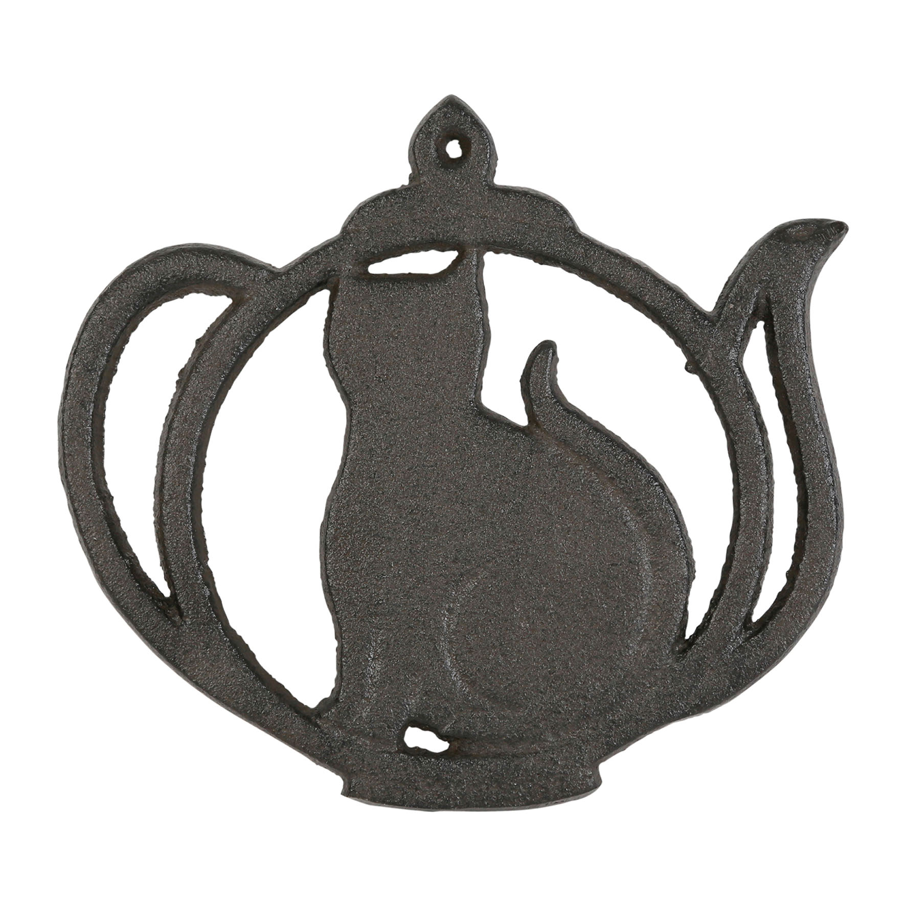 Suport oala - Le Chat Brown 15.5x14.5 cm | Sema Design