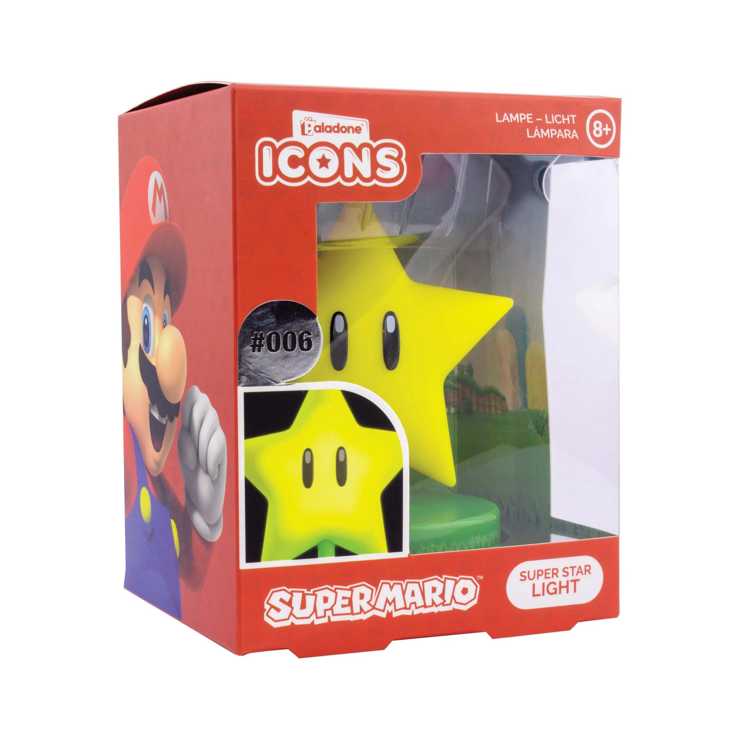 Lampa - Icons - Super Mario Super Star Light | Paladone