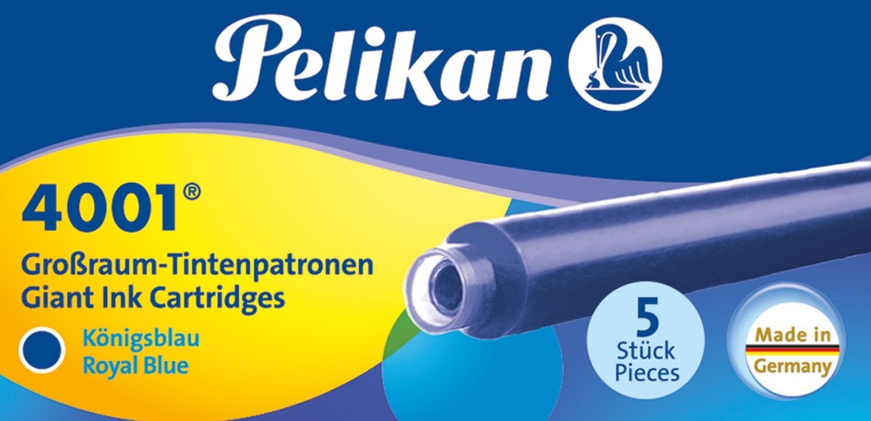 Set 5 Patroane mari - Pelikan - Royal Blue | Pelikan