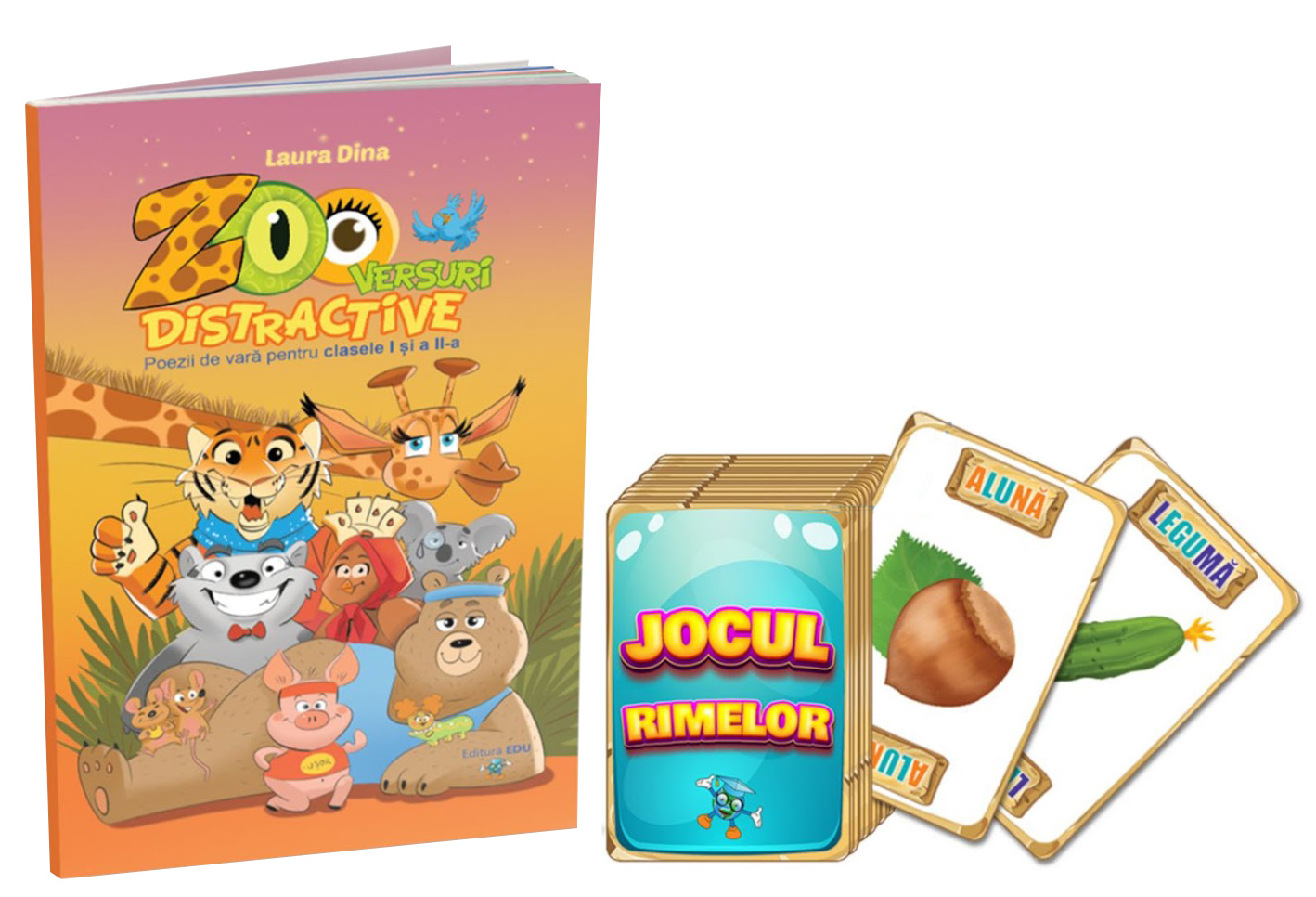 Zoo-versuri distractive si Jocul rimelor | Laura Dina - 3 | YEO